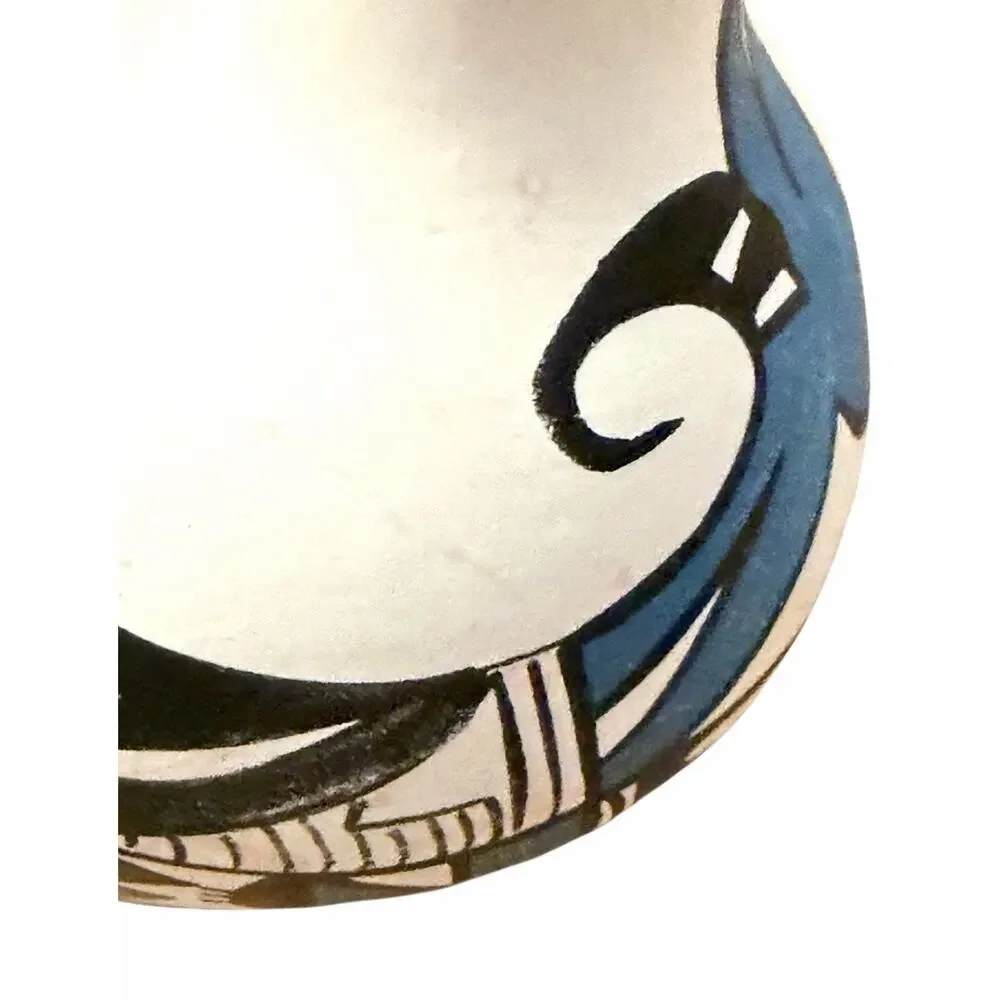 VINTAGE Native American Wedding Vase MEXICO Artist Signed 3316-44